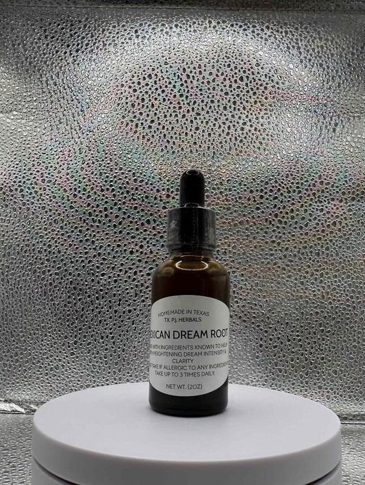 All-natural Mexican Dream Root capsules for restful sleep and vivid dreams
