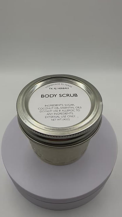 An all-natural body scrub devoid of any potentially harmful additives.