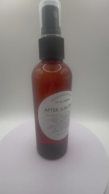 All-Natural After-Sun Spray: Exfoliating and Non-Toxic