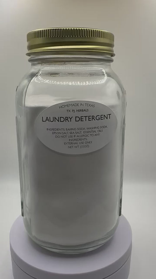 An all-natural laundry detergent devoid of any potentially harmful substances.