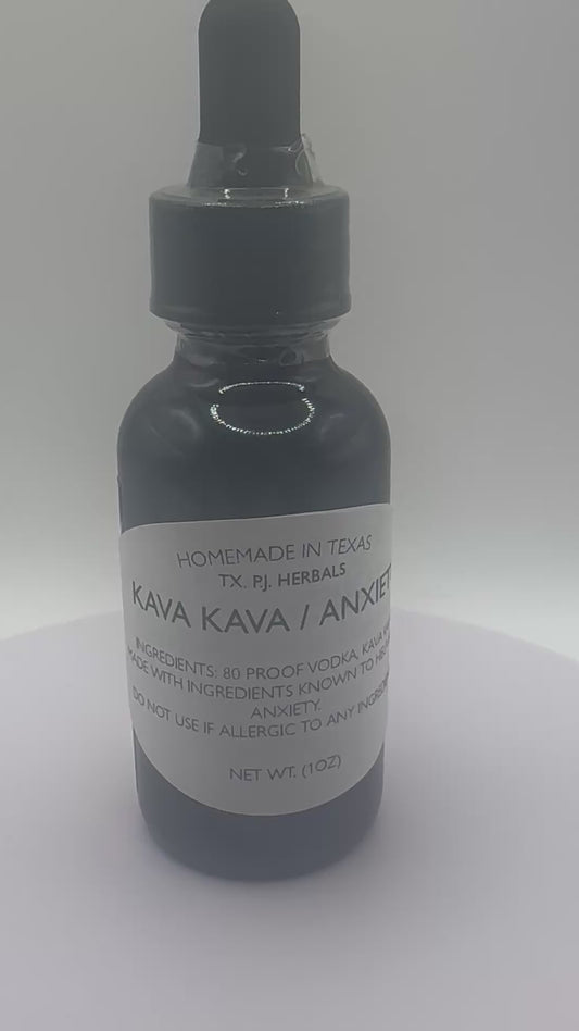 Kava Kava Tincture: A Natural Remedy for Anxiety