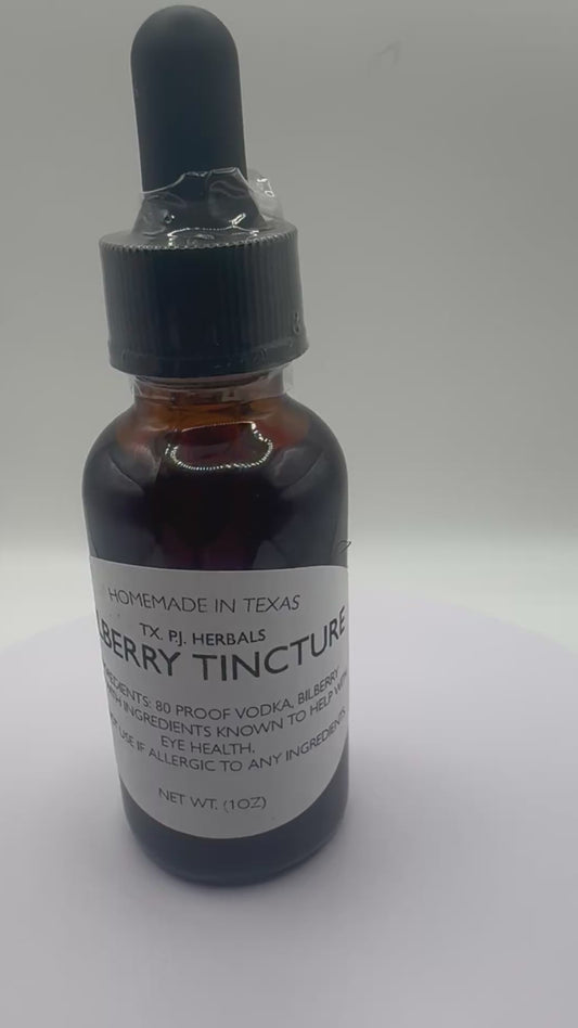 Bilberry Tincture: A Natural Remedy for Optic Health