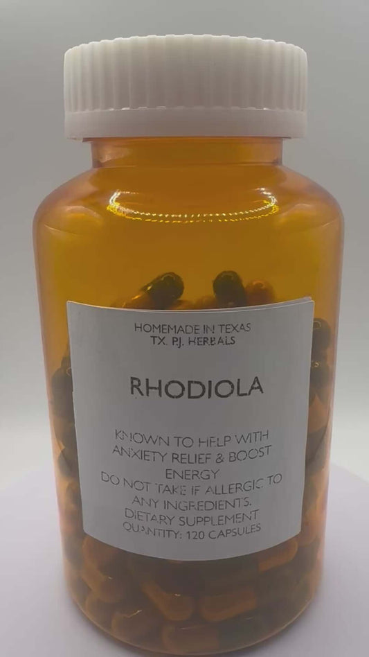 Rhodiola Rosea Capsules- Anxiety and Energy