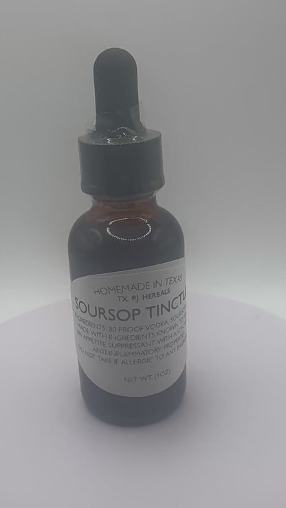 Soursop Tincture- Blood Sugar Regulation and Appetite Control