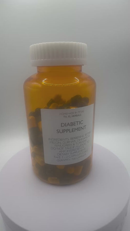 Organic Diabetic Supplement