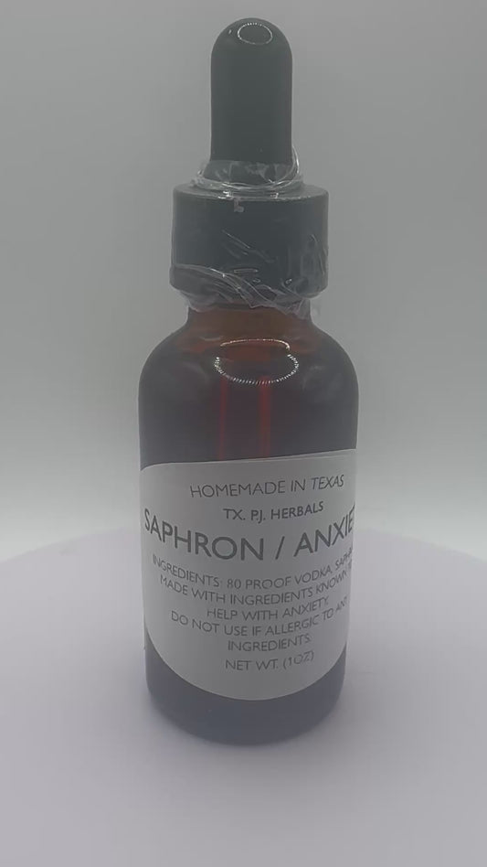 Saphron Tincture: A Rapid-Acting Anxiety Relief Solution