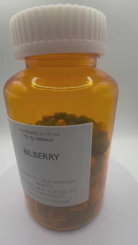 Bilberry Capsules for Optimal Eye Health
