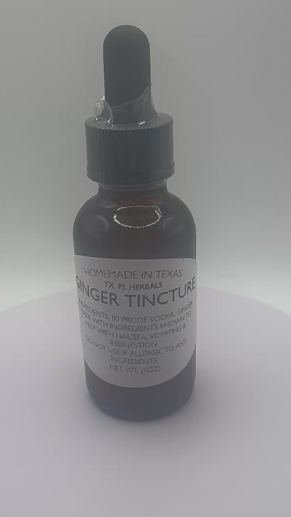 Ginger Tincture- Inflammation and Nausea Support