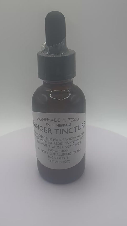 Ginger Tincture- Inflammation and Nausea Support