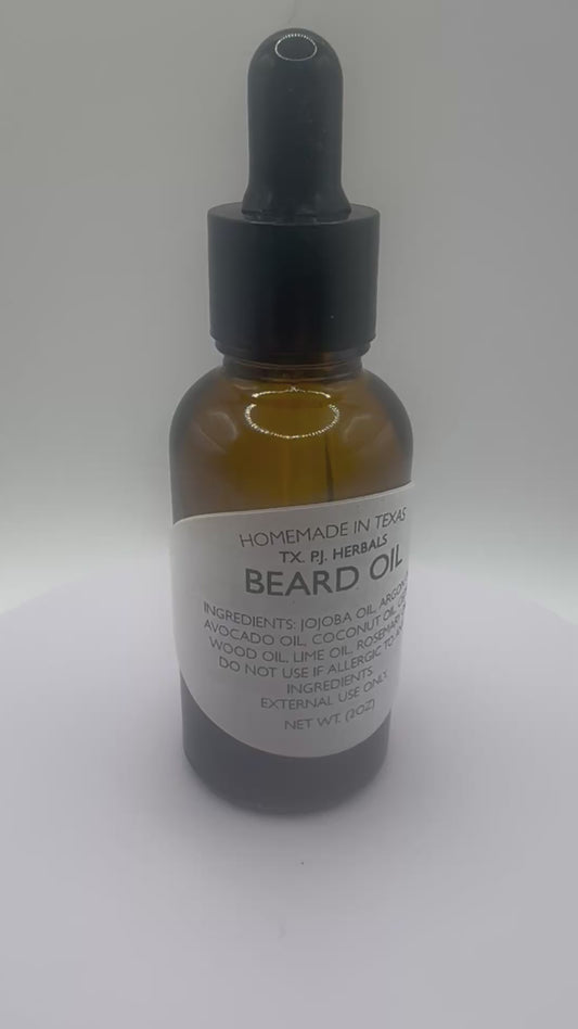All-Natural Beard Oil: Free from Harmful Chemicals