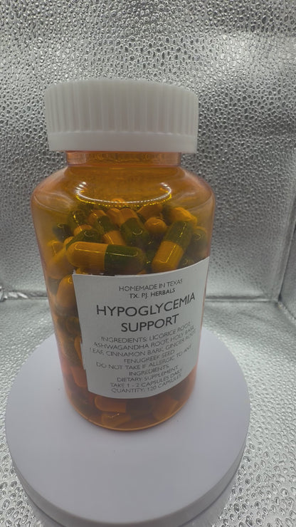 All-Natural Hypoglycemia Support Capsules