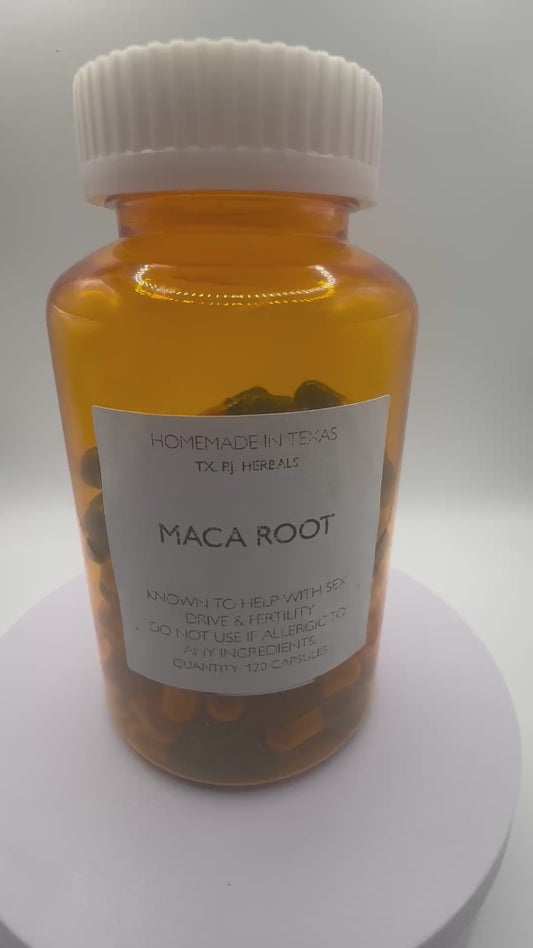 Maca Root Capsules for Enhancing Sexual and Reproductive Function