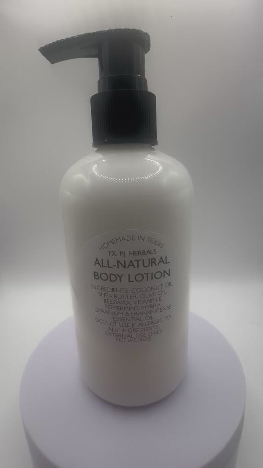 All-Natural Body Lotion for Profound Relaxation