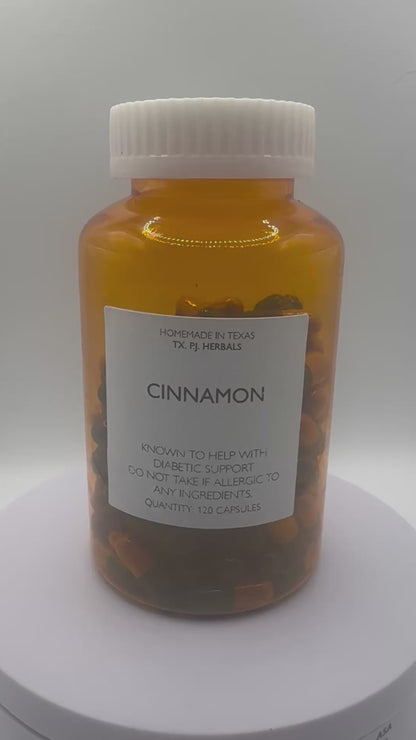 Cinnamon Capsules for Diabetic Support