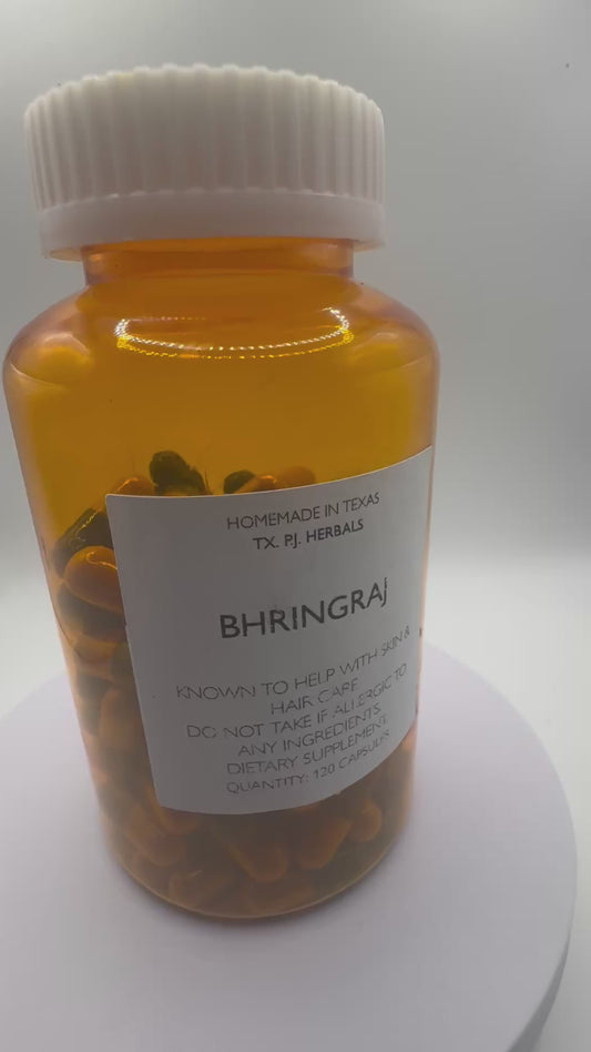 Bhringraj Powder Capsules- Maintain your natural color longer