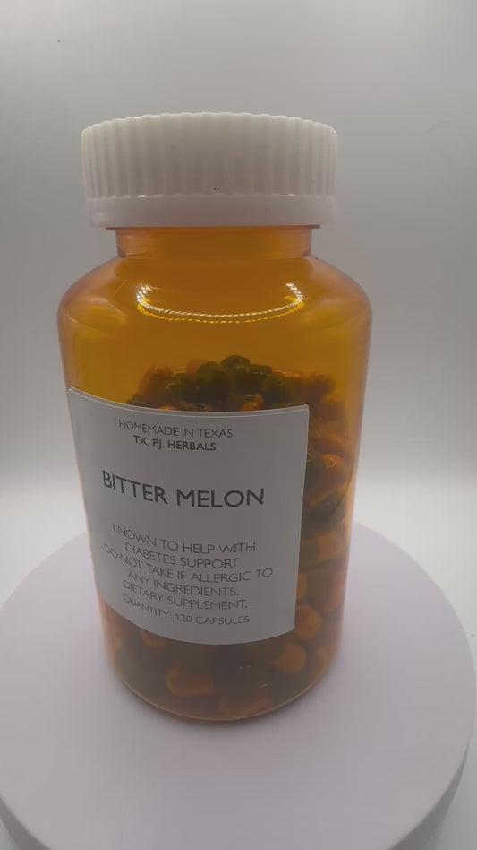 Bitter Melon Extract Capsules for Diabetic Support