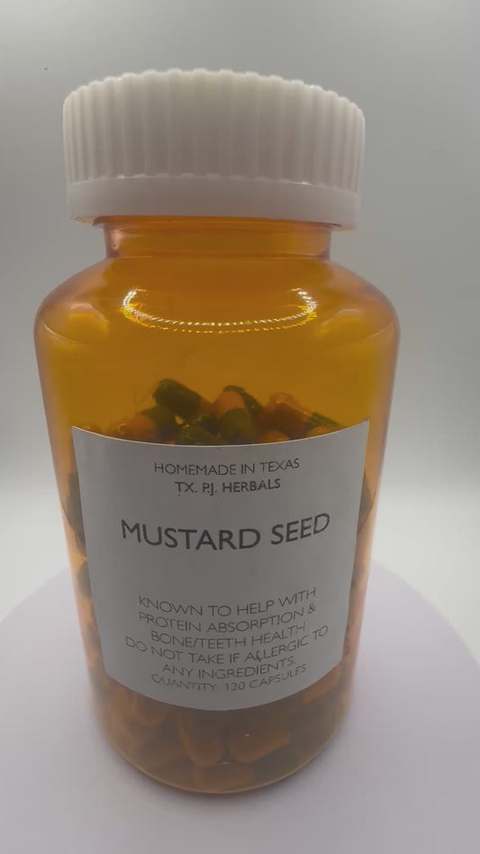 Mustard Seed Capsules- Digestive Support