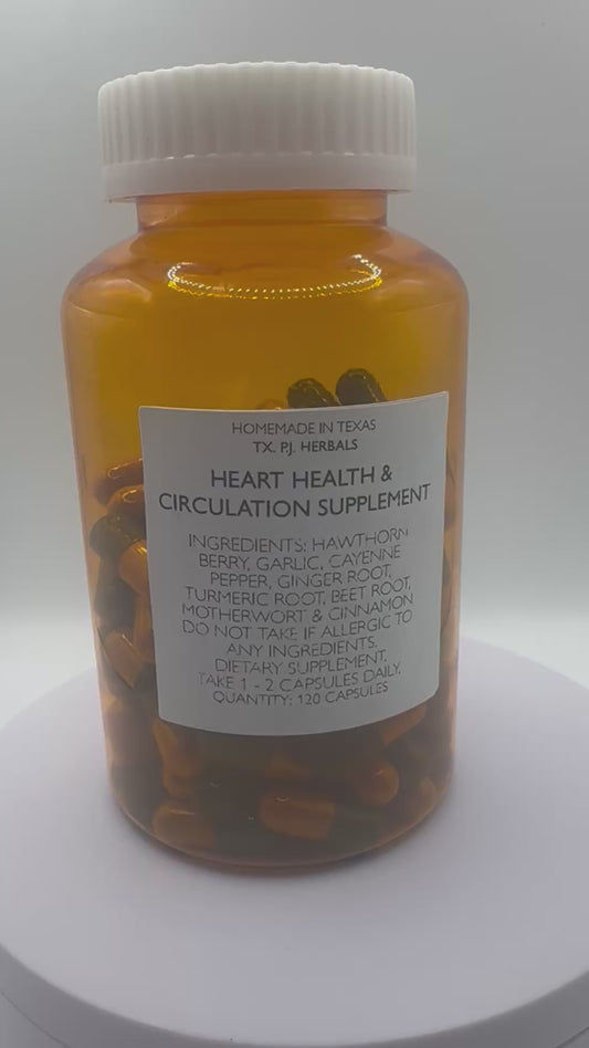 Organic Heart Health and Circulation Supplement
