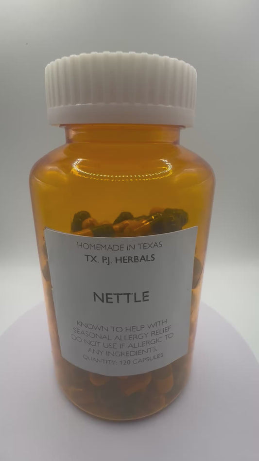 Nettle Root Capsules for Seasonal Allergies