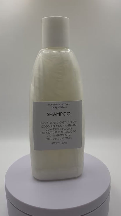All-Natural Shampoo: Free from Added Chemicals