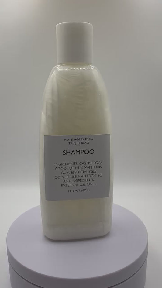 All-Natural Shampoo: Free from Added Chemicals