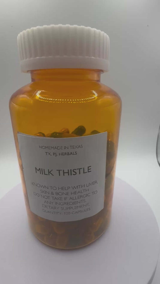 Milk Thistle Capsules- Cholesterol, liver health
