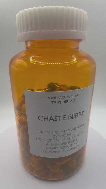 Chaste Berry Capsules - PMS, Hormone Support